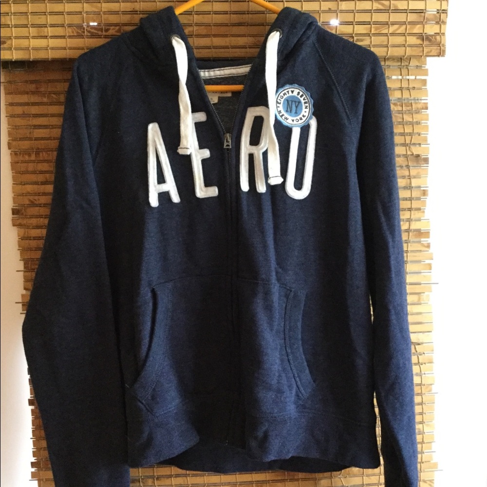 Aeropostale Zip Up Hoodie, XL